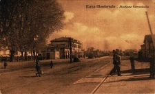 NIZZA MONFERRATO, Asti - Interno Stazione Ferroviaria - VG - #003