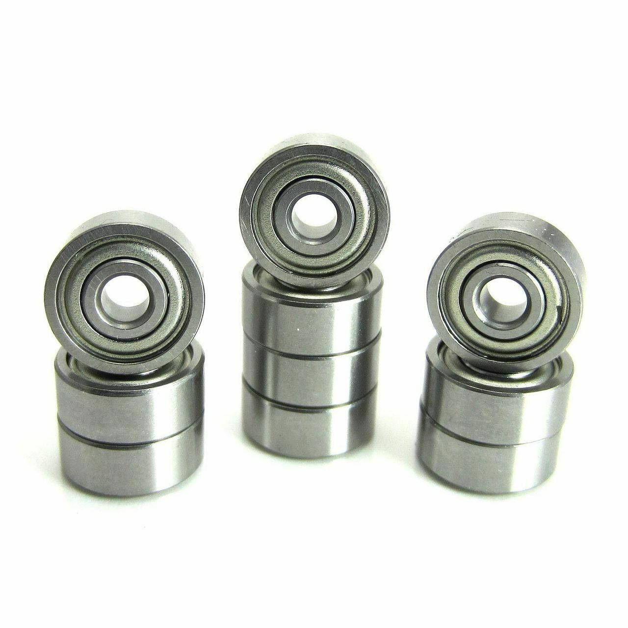 TRB RC Precision Ball Bearings (2-Pack) - 7x11x3mm, ABEC 3, Rubber Sealed, Chrome Steel
