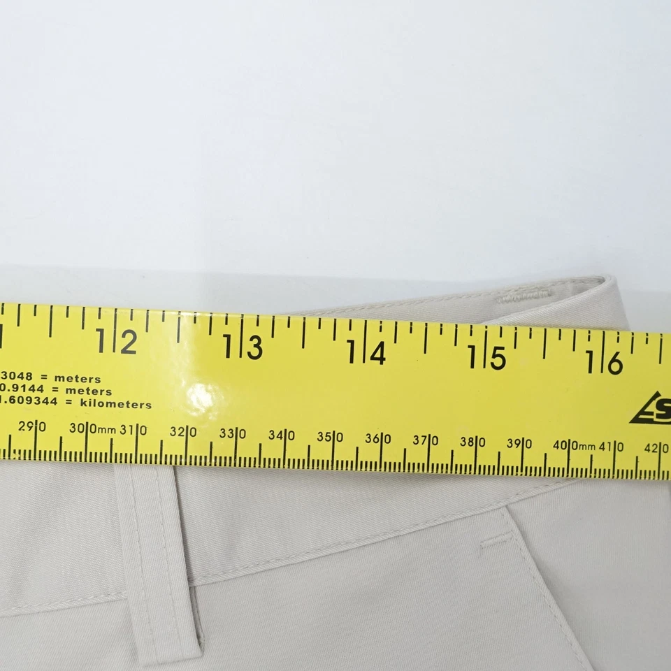 Брюки Adidas Capri женские 10 серые 100% полиэстер высокая посадка классические прямые штанины - Изображение 4 из 4