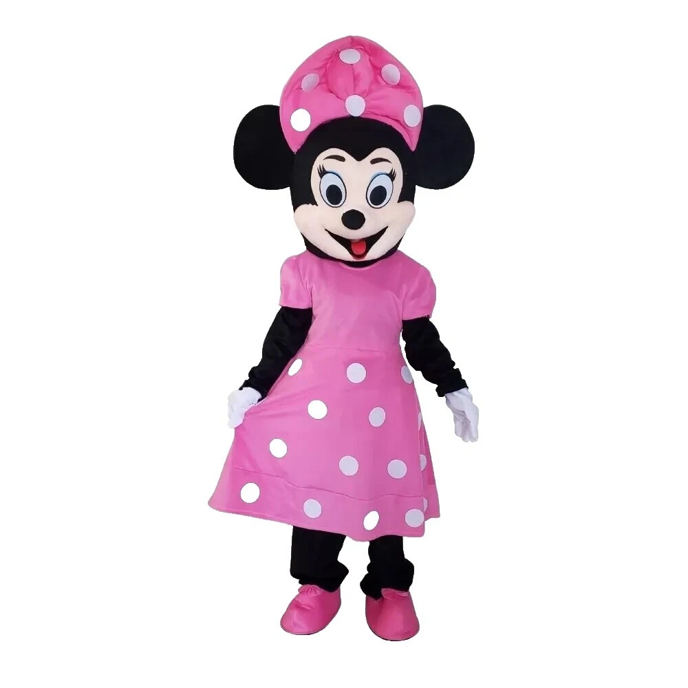 Minnie MOUSE Traje completo de Disfraces Unisex