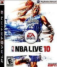 NBA Live 10 PS3 Sony PlayStation 3 2009 PS3 Video Game Complete with Manual