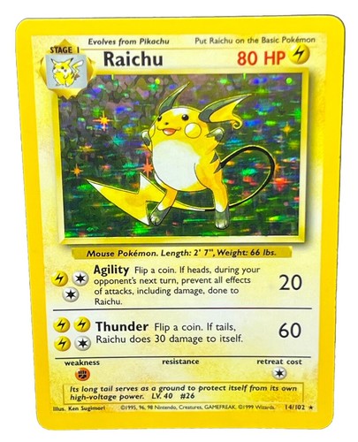 1996 Japanese Raichu Holo #26 Pokemon Base Set PSA 9 Mint | eBay