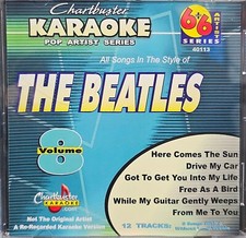 40113 THE BEATLES    CHARTBUSTER  KARAOKE CDG