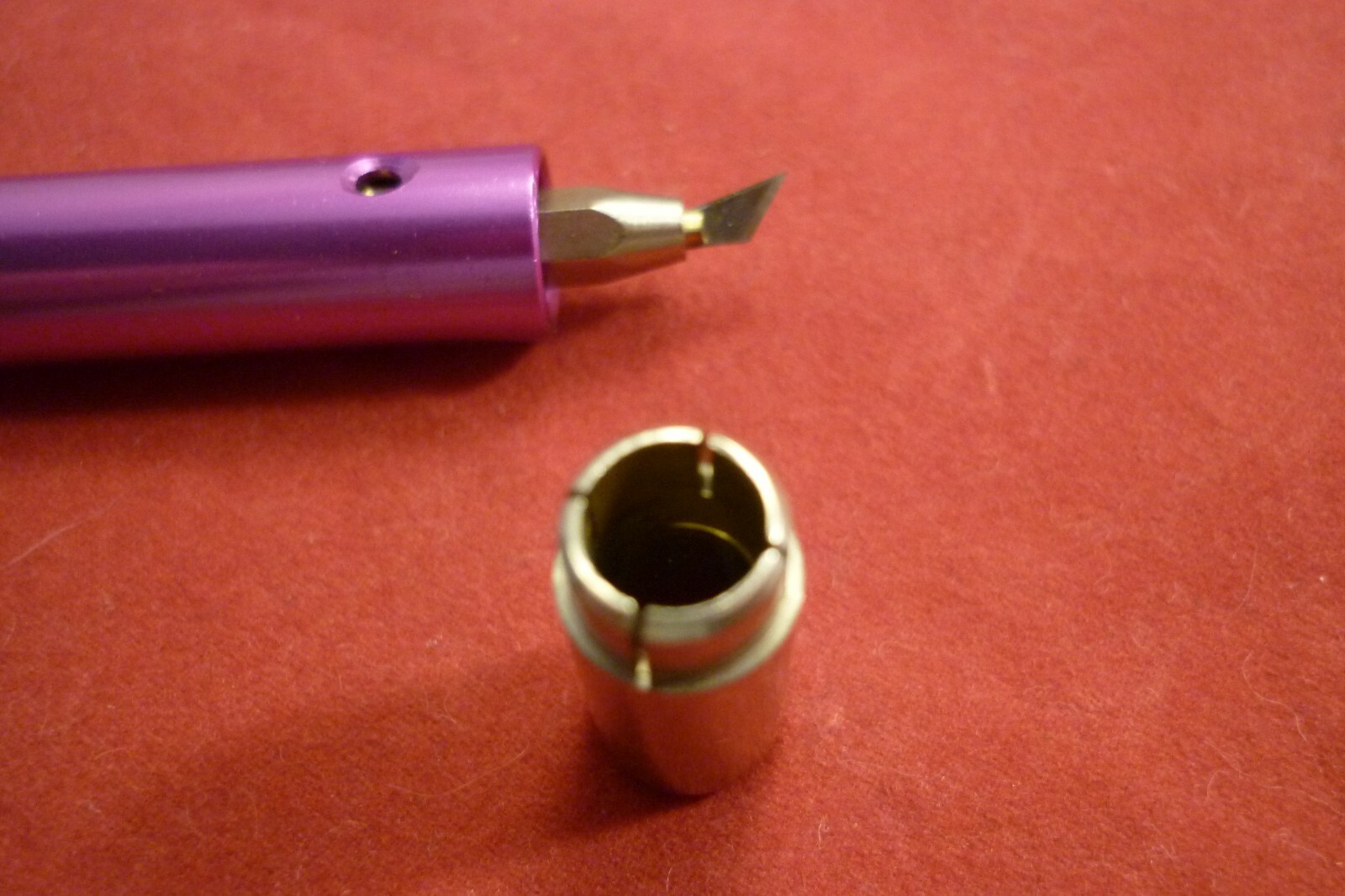 NOS MCGRAW PRECISION ULANO TYPE SWIVEL BLADE STENCIL CUTTING KNIFE