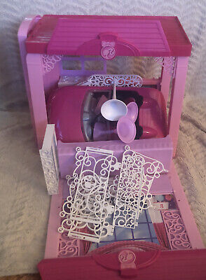 Barbie PinkTastic Glam Vacation House with Doll Exclusive Set Box