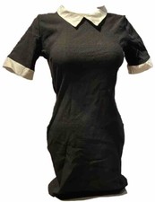 Black & White Formal Dress Size M Stretches Beautiful your Shape