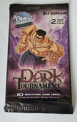 Yu yu hakusho trading card Game booster pack (729946852367)