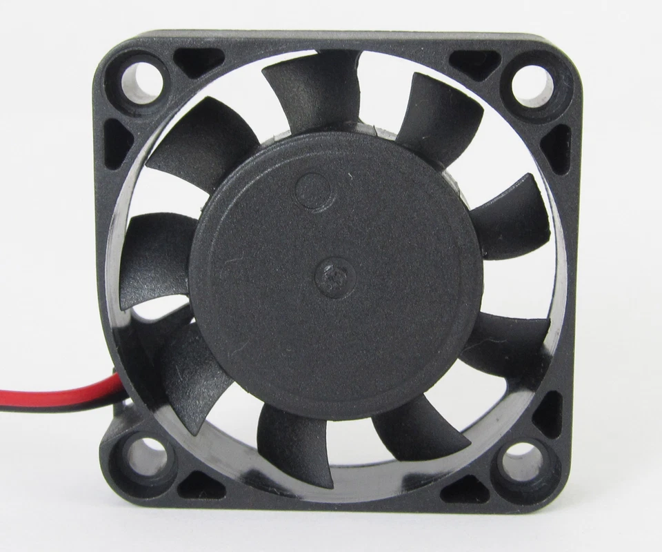 5pcs Brushless DC Cooling Fan 40x40x10mm 4010 9 blades 5V 0.12A 2pin Connector - Image 2 of 4