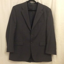 Ralph Lauren Mens Woolmark Two Button Blazer Jacket Gray LZ4