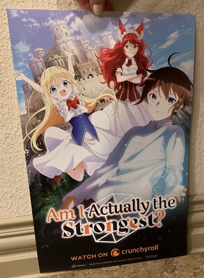 (2) Am I Actually The Strongest? Anime Convention 2023 Crunchyroll Promo Poster