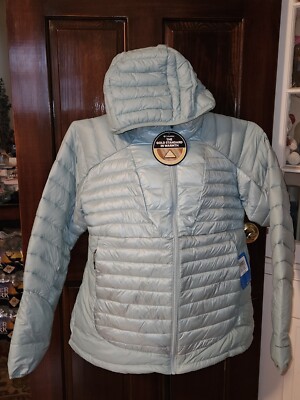 Columbia  Women's Labyrinth Loop Omni-Heat XXL Light Blue Jacket Hooded NWT