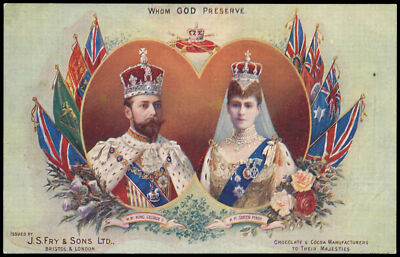 Fry's - 'Advertisement Card' (1917) - Whom God Preserve