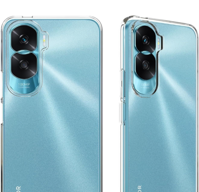 Coque pour Honor 90 Lite 5G, étui de téléphone TPU souple avec bord