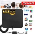 Portable 4K TV Antenna Indoor Outdoor Digital HD Freeview Aerial Ariel 200Mile