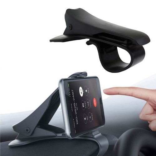 Antiskid Car Phone Holder Dashboard Mount Clip Clamp Adjustable Phone Stand - 第 9/12 張圖片