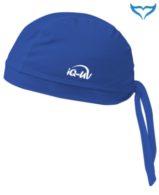 iQ UV 50+ Bandana Cap M L XL dark-blue blau Kappe Kopftuch Bademütze Company Neu