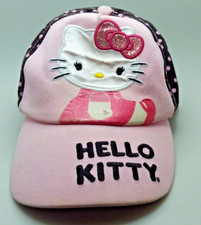 Hello Kitty 2013 Baseball Cap Small Youth Pink  Black