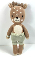 Cuddle Kind Elliott the Fawn Baby Deer Knit Plush Stuffed Animal 13"