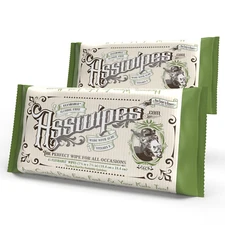 Asswipes Flushable Wipes 45ct (2 PACKS) Personal Cleansing Butt Buttwipes Adults