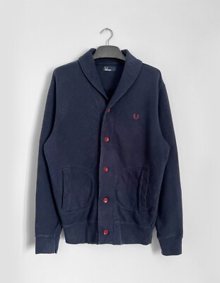 Vintage Fred Perry cardigan knit sweater