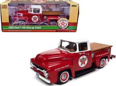 【希少】ERTL 1/18 1956 フォード F-100 ピックアップトラック 1956 FORD F-100 PICKUP TRUCK ERTL DIECAST 2022 - TEXACO #39 IN