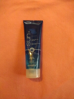 NEW Avon Sun+ Cooling After Sun Aloe Vera ICE Gel for Sunburn Non Greasy SEALED