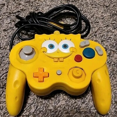 SpongeBob GameCube Controller USED 2004 VIACOM RARE