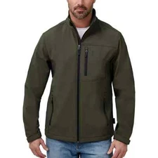 Free Country Men's Softshell Jacket Size Small Olive