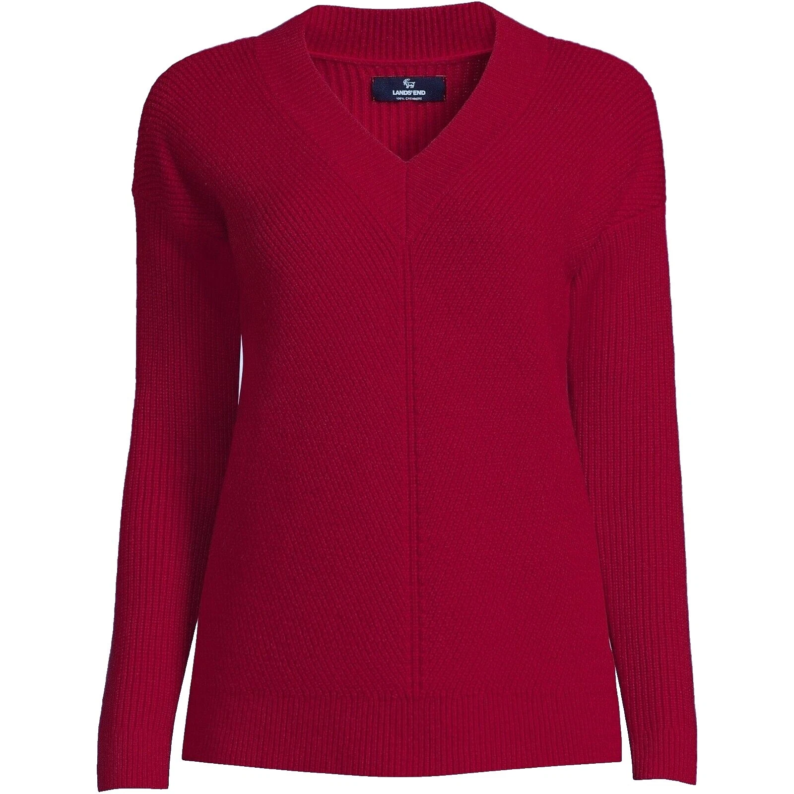 Lands' End Cashmere Long Sleeve Sweaters for Women