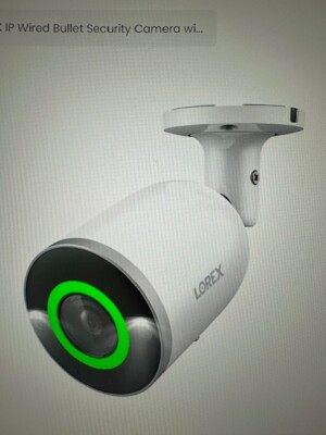 Lorex 4K Ultra HD Smart Deterrence IP Camera w/Smart Motion Plus・E892AB