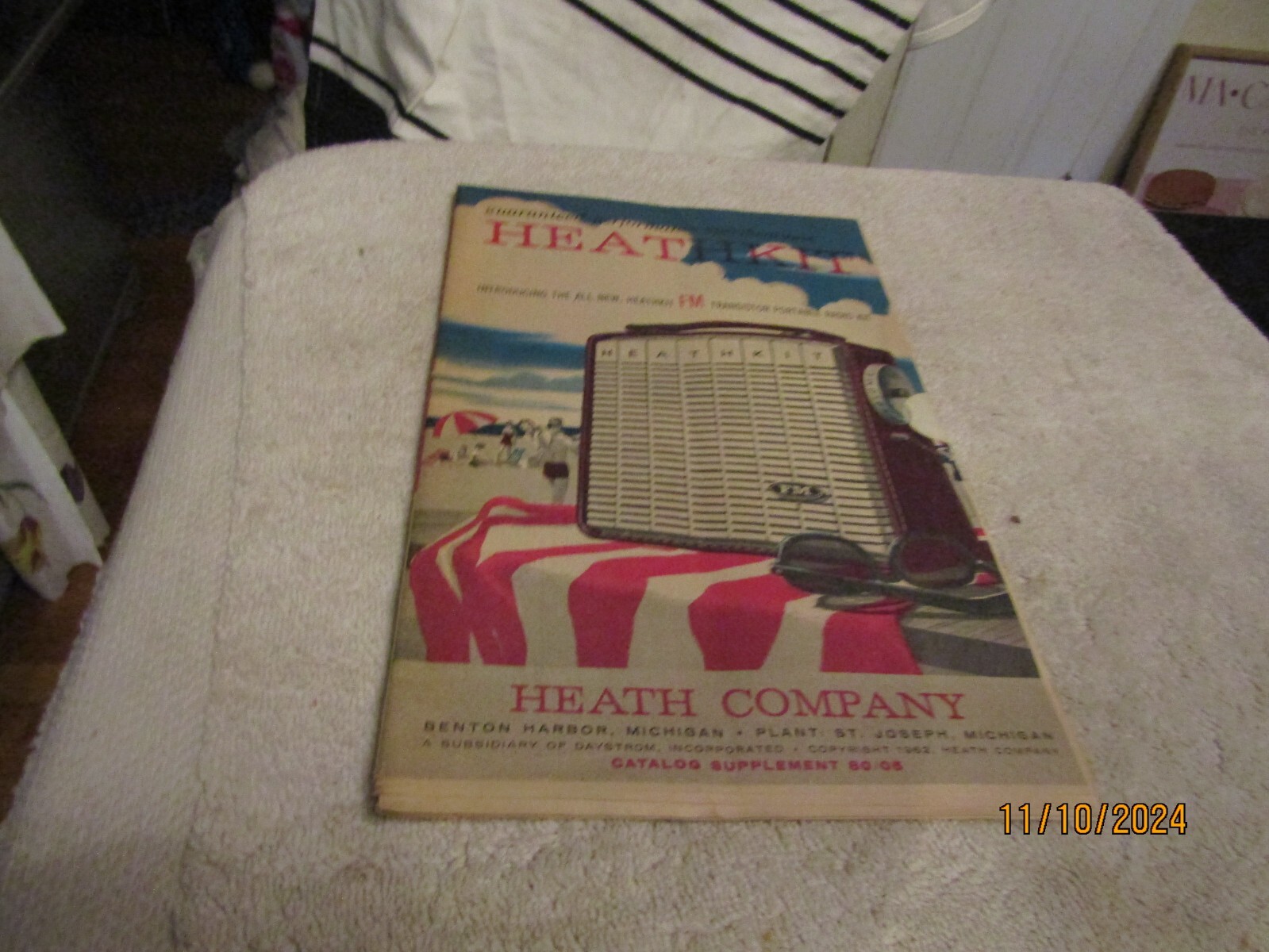 Vintage Heathkit Catalog Supplement 80/05 1962 Heath Co Benton Harbor Michigan