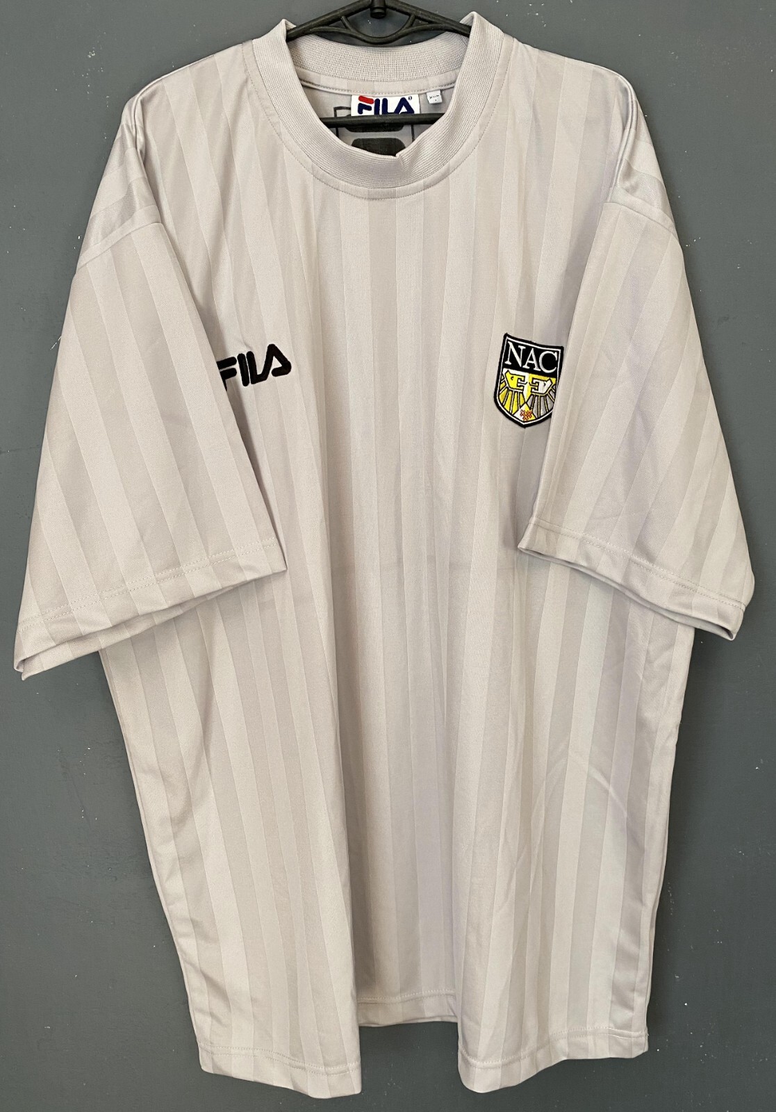FILA VINTAGE MEN'S FC NAC BREDA 2000s FOOTBALL SOCCER SHIRT JERSEY SIZE 2XL XXL
