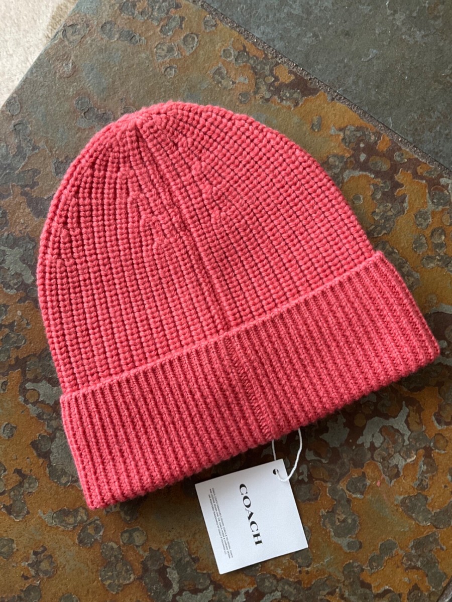 Coach Knit Beanie in Watermelon Coach | Accessories | Coach Knit Beanie In Watermelon | Poshmark main image 2