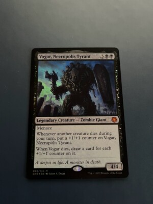 1x FOLIE VOGAR, NEKROPOLIS TYRANT - Games Night - MTG - Magic the Gathering