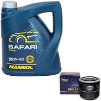 MotoröL Set 20W-50 5 Liter + ÖLfilter SM 165 FüR Suzuki Vitara Cabrio Vitara