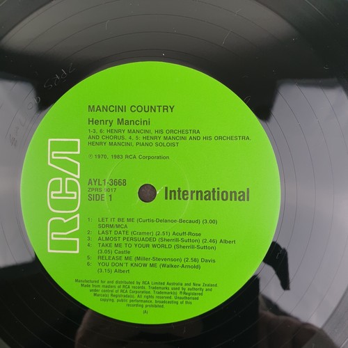 Henry Mancini, His Piano, Orchestra & Chorus – Mancini Country LP Vinyl Record - Picture 4 of 6