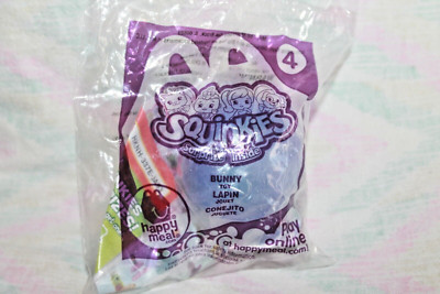 SQUINKIES SURPRIZE INSIDE BUNNY #4 MCDONALDS HAPPY MEAL TOY 2012 BLIP TOYS