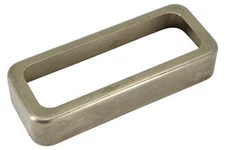 Non-Plated Nickel Silver Metal Open P90 soapbar pickup cover