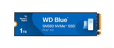 WD Blue 1TB SN580 Nvme Internal SSD - WDBWMY0010BBL-WRWM