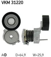 SKF VKM 31220 Spannrolle, Keilrippenriemen Links Oben FÜR Seat Skoda VW