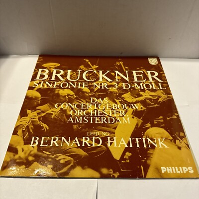 BRUCKNER Symphonie Nr 3 D-Moll Concertgebouw-Orchestra Amsterdam