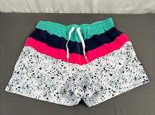 NWOT Chubbies The Aquatic Libations Shortie 4  Classic Swim Trunks Medium