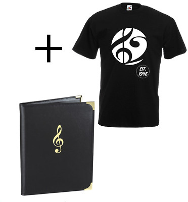 Chormappe Notenmappe + T-Shirt - Music Folder Rolf Handschuch