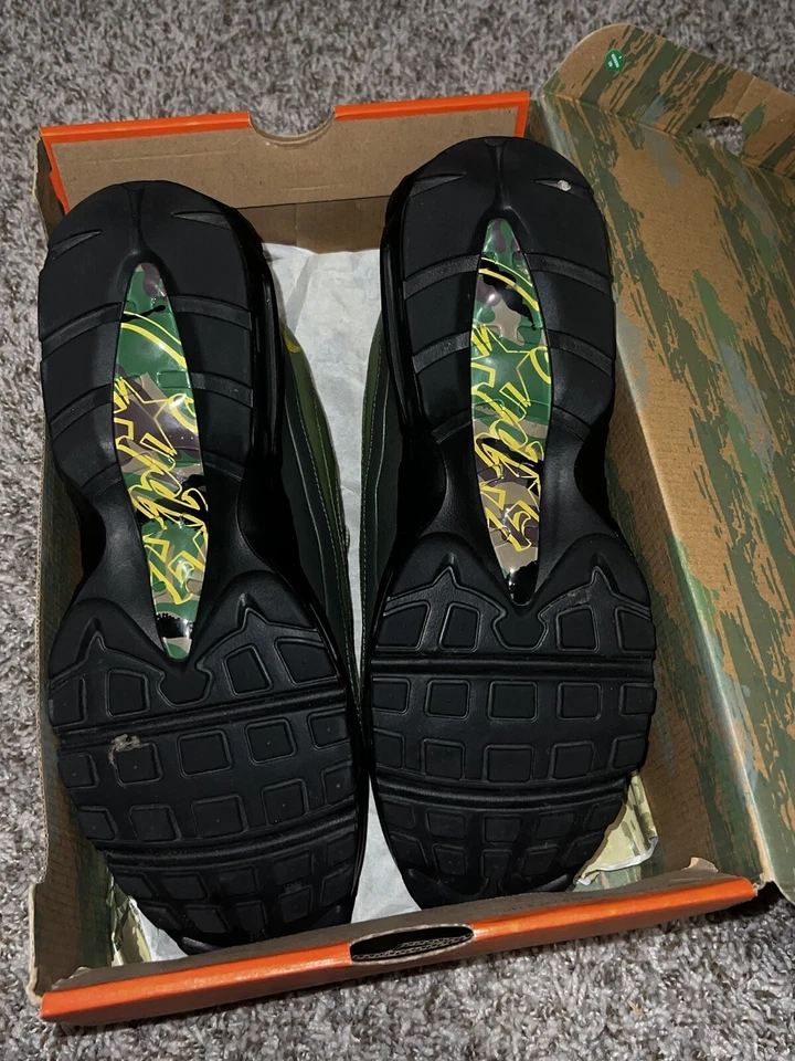 Talla 14 - Nike Corteiz x Air Max 95 SP Rules the World - Sequoia Foto 4 de 4