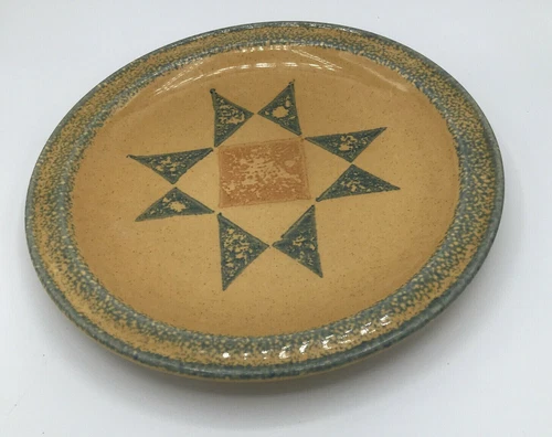 Pfaltzgraff MAFA America Quilt Block 10.75” Dinner Plate USA ONE PLATE