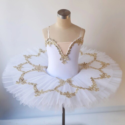 Ballet Skirt 80cm Long Ballet Tutu Ballet Lyrical 2 Layers Tulle With Lining - Bild 8 von 20