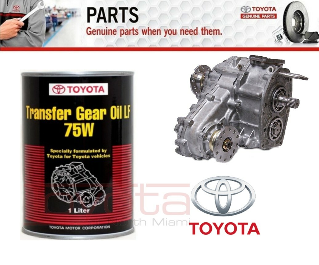 OEM Genuine Toyota Transfer Gear Oil LF 75W 1 Liter 08885