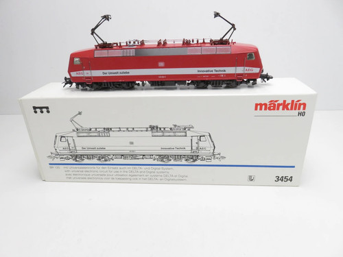 (QQ0107) Märklin 3454 E-Lok BR 120 002-1 der DB, Delta Digital, H0 AC, OVP | Zustand: Gebraucht