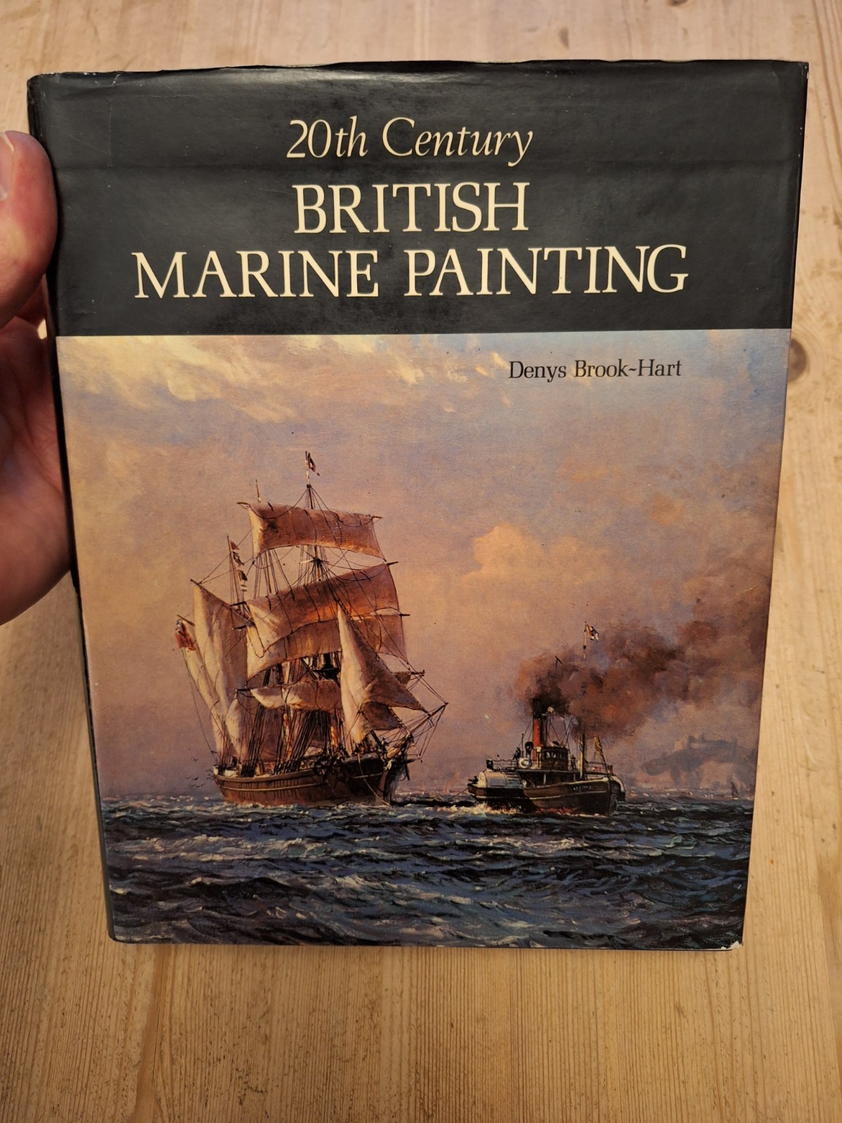 BROOK-HART, DENYS Twentieth century British marine painting 1981 First Edition