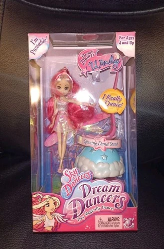 Lot Of 2 Sky Dancers 2006 Jakks Pacific Dream Dancers. Starr & Windy. Brand New